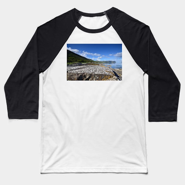 Loch Na Keal Baseball T-Shirt by StephenJSmith